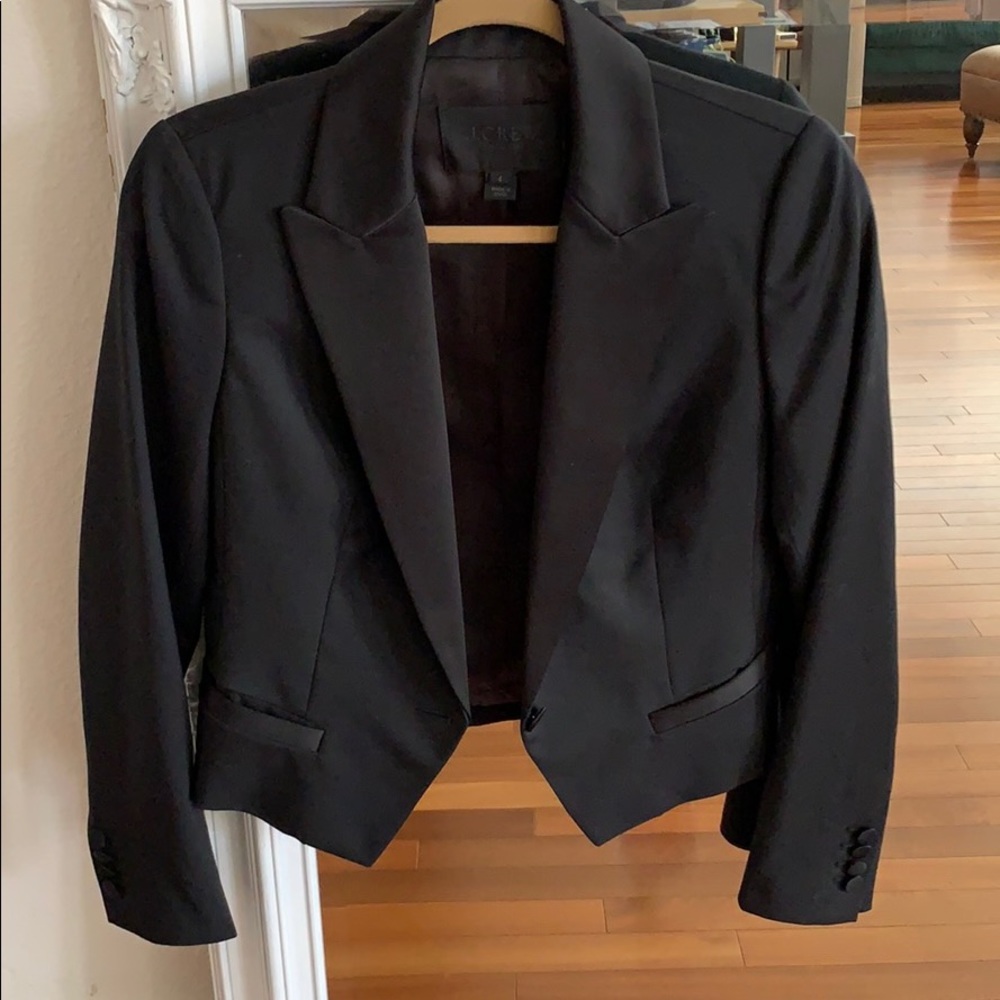 J. Crew tuxedo blazer